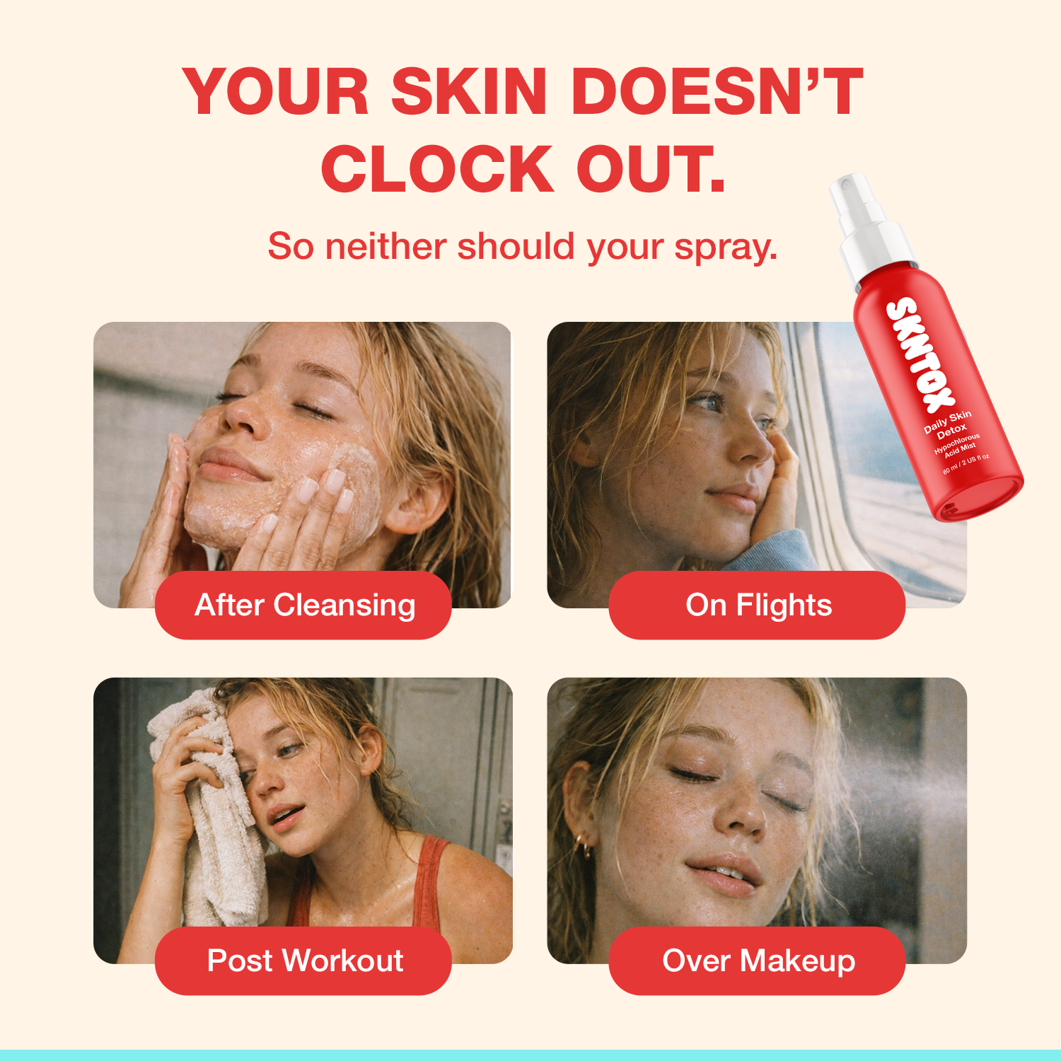 Daily Skin Detox Hypochlorous Acid Mist